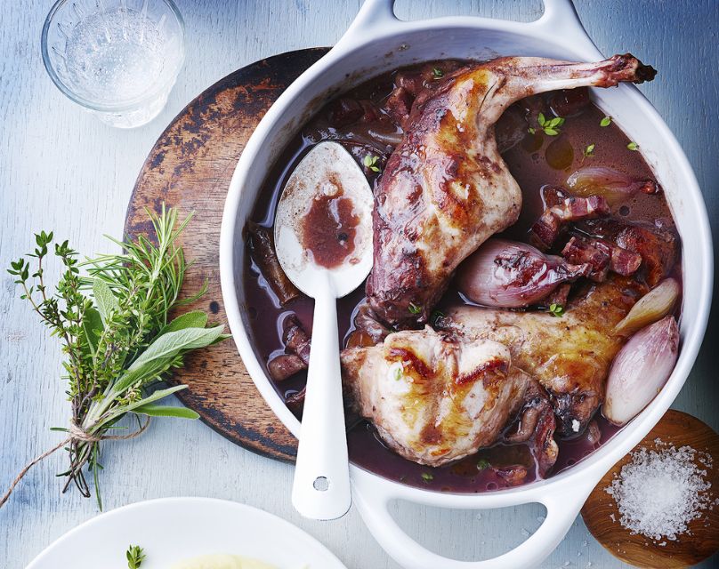 Recette Bourguignon de lapin