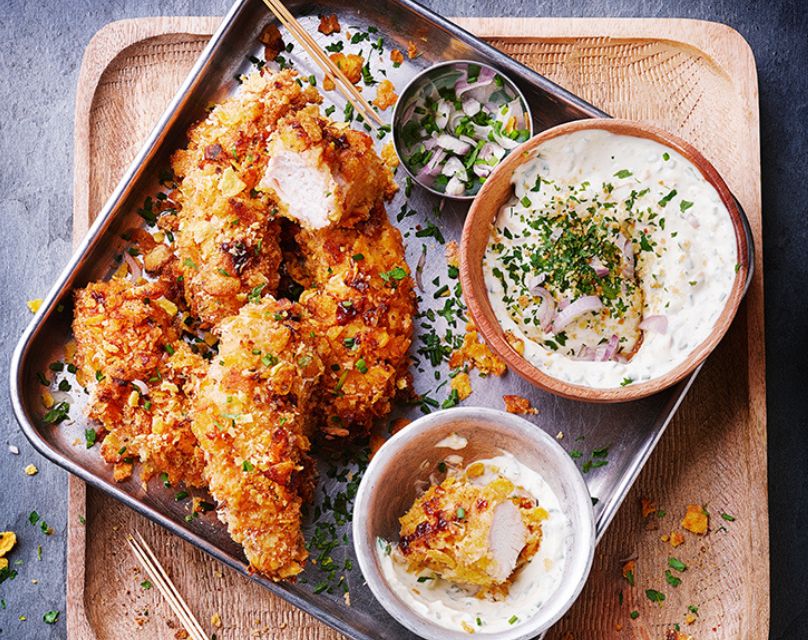 Recette Tenders de lapin sauce ranch