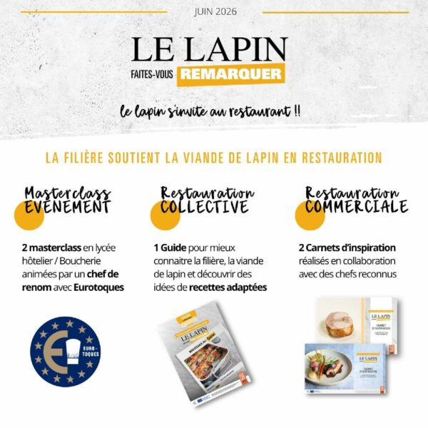 Le lapin au restaurant